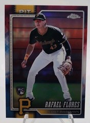2026 Topps Chrome Rafael Flores Red White And Blue #185