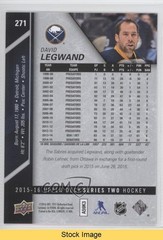 2015-16 Upper Deck Silver Foil Board David Legwand #271 READ 06cs