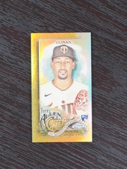 2022 Topps Chrome Allen Ginter Jhoan Duran #245 Gold Refractor #’d /50 Rookie MT