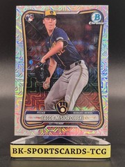 2026 Bowman Mega JACOB MISIOROWSKI Mojo Refractor Rookie RC Milwaukee Brewers