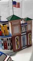Dept 56 NASCAR Cafe Original Snow Village with Car~ With Box “READ “