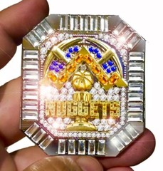 Denver Nuggets NBA Basketball World Champs Police Security Ring Challenge Coin🏀