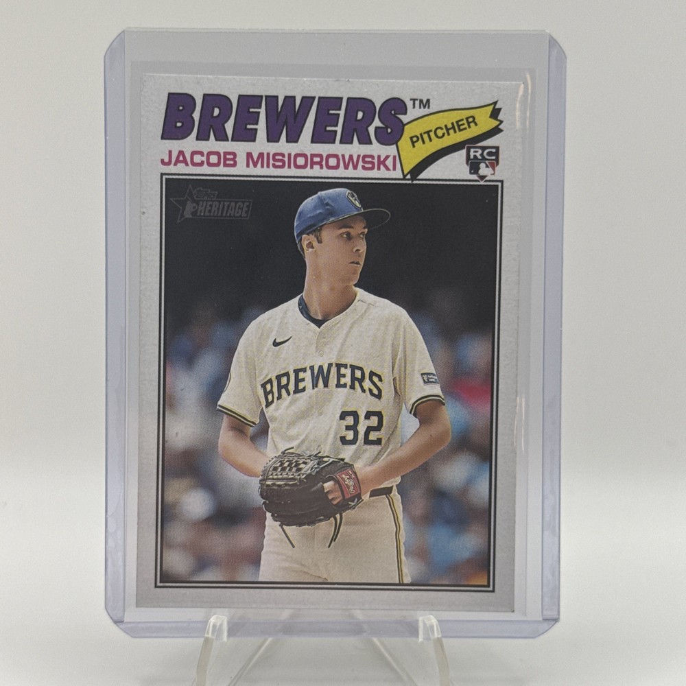 2026 Topps Heritage – Jacob Misiorowski #144 (RC)