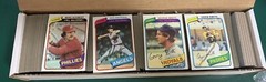 1980 Topps Baseball SET BREAK singles – stars, commons, HOFers – #1-250