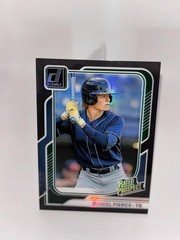 2026 Donruss #166 Daniel Pierce Black Clear Holo