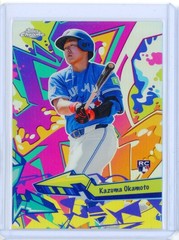 2026 Topps Chrome KAZUMA OKAMOTO RC Rookie WST-6 Wild Style Refractor Insert SP