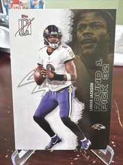 2025 Topps Signature Class Football LAMAR JACKSON #5 BALTIMORE RAVENS 🏈