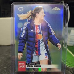 2025-26 Topps Chrome Womens UEFA UCL Korbin Shrader Inside Look #IL-9