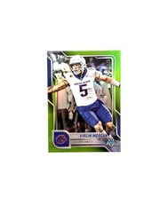 2025 Bowman University Chrome – Jayden Virgin-Morgan #160 Lime Green…