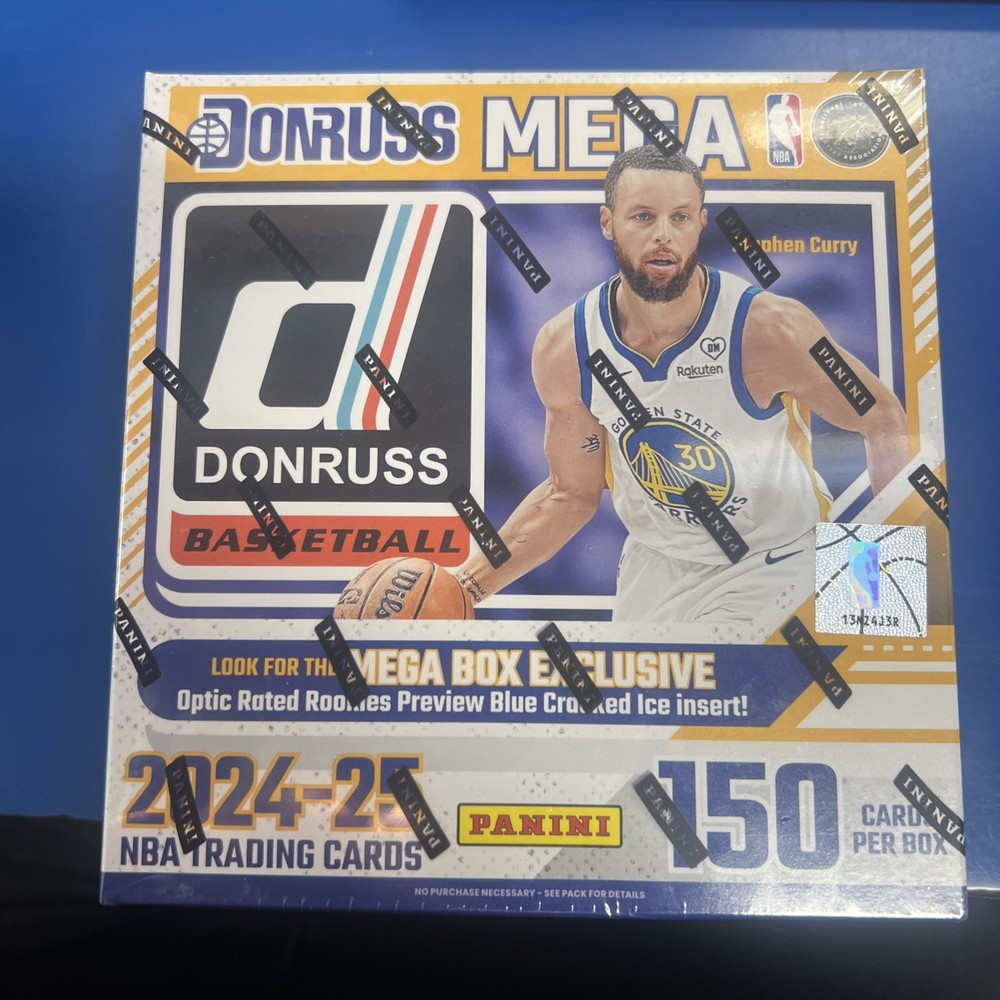 Panini 2024-25 Donruss Basketball Trading Cards Mega Box Brand New Sealed