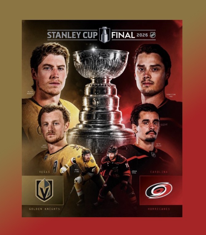 2026 NHL STANLEY CUP FINAL GAME PROGRAM CONGRATULATIONS CAROLINA HURRICANES !!