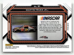 Martin Truex Jr. 2023 Panini Prizm #91 Hyper Prizm Purple and Yellow