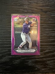 2026 Bowman Baseball Ethan Holiday 1st Fuchsia /299 Mojo Chrome BCP-1 Rockies