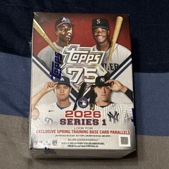 2026 Topps MLB Baseabll Series 1 JUMBO Blaster Box 15 Packs 210 Cards Brand NEW