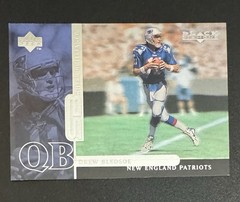 Drew Bledsoe 1998 Upper Deck Black Diamond Sheer Brilliance /1100 #B21 Patriots
