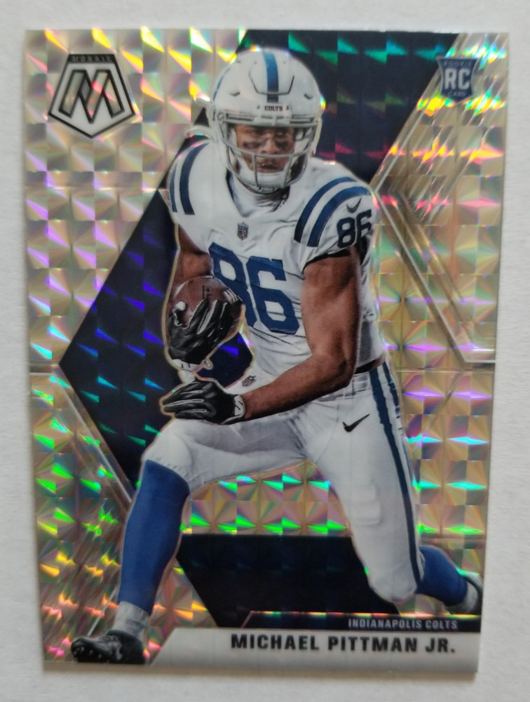 Michael Pittman Jr 2020 Panini Silver Mosaic Camo Prizm #214 Rookie Colts