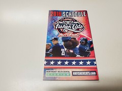 RS20 New Hampshire Fisher Cats 2016 Minor Baseball Pocket Schedule – 2 Players