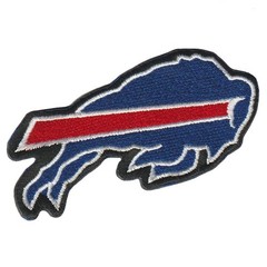 Wholesale Buffalo Bills Nation Logo Size 3.2 in x 1.8 in Sew Iron on Patches