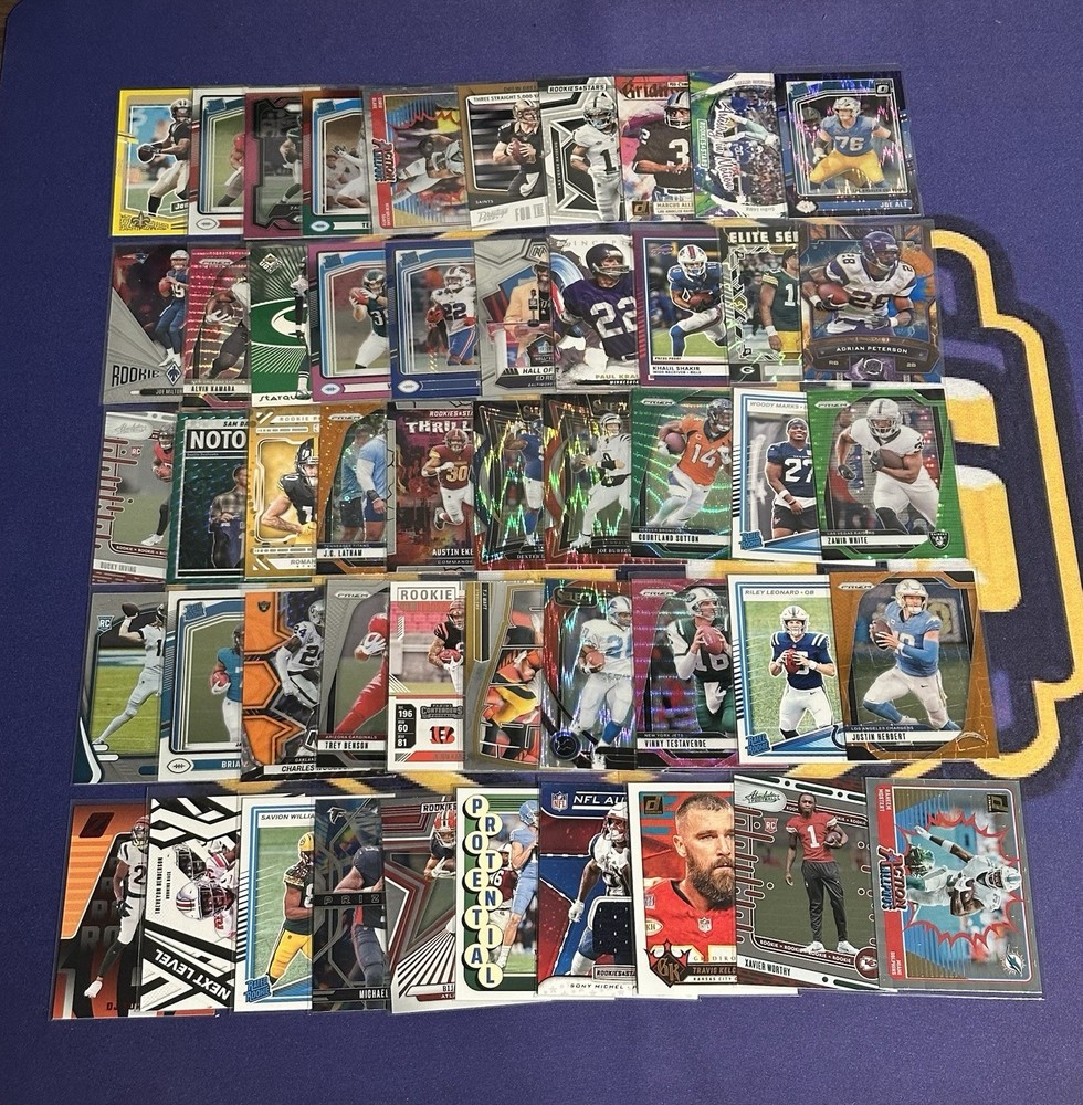 50 Card Team Value Lot Packs – All Rookies & Inserts – PYT! NO BASE! NEW NFL!!