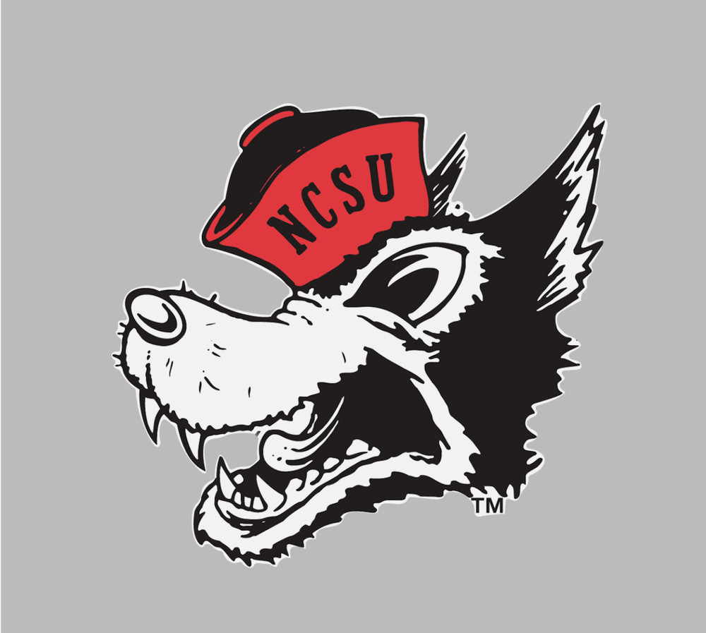 Sticker – North Carolina State Wolfpack NCSU – Die Cut Laminated Vinyl Decal