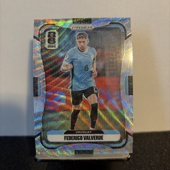 2026 Panini Prizm FIFA World Cup FEDERICO VALVERDE SILVER WAVE PRIZM #122