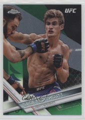 2017 Topps Chrome UFC Green Refractor 6/99 Sage Northcutt #94 1qt