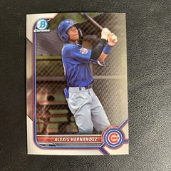 2022 Bowman Draft Chrome #BDC-173 Alexis Hernandez Chicago Cubs