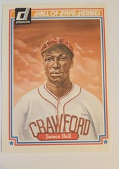 1983 Donruss Hall of Fame Heroes – James “Cool Papa” Bell #25 James on Card (RC)