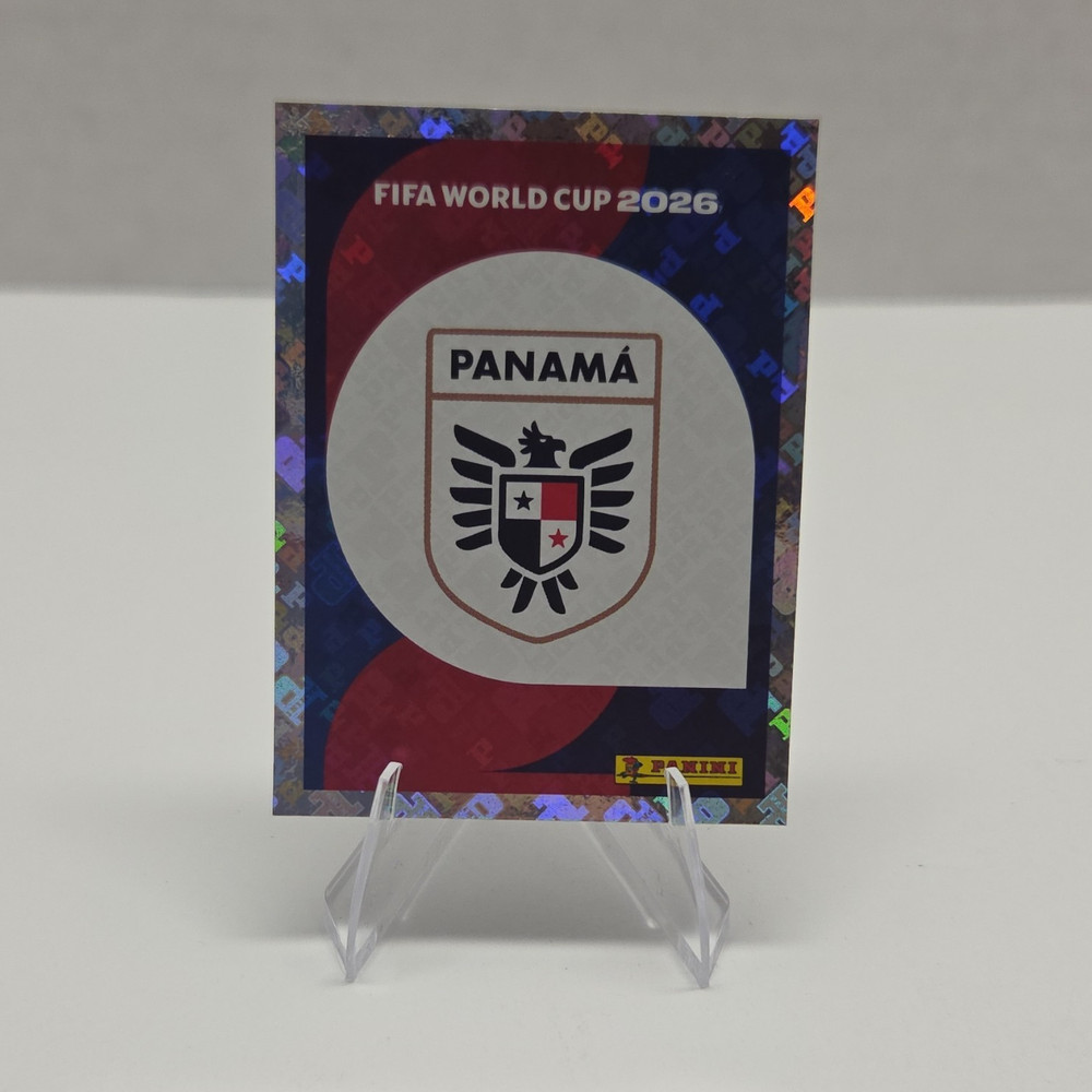 Panini FIFA World Cup 2026 Panamá (PAN 1) Crest Logo Soccer Sticker