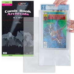 BCW Graded Mylar Comic Book Bags – 25ct | Archival Polyester Protection | Fit…