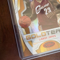 2009-10 Panini Certified LeBron James #10 Gold Team Red Foil /250 Cavaliers 🗡️
