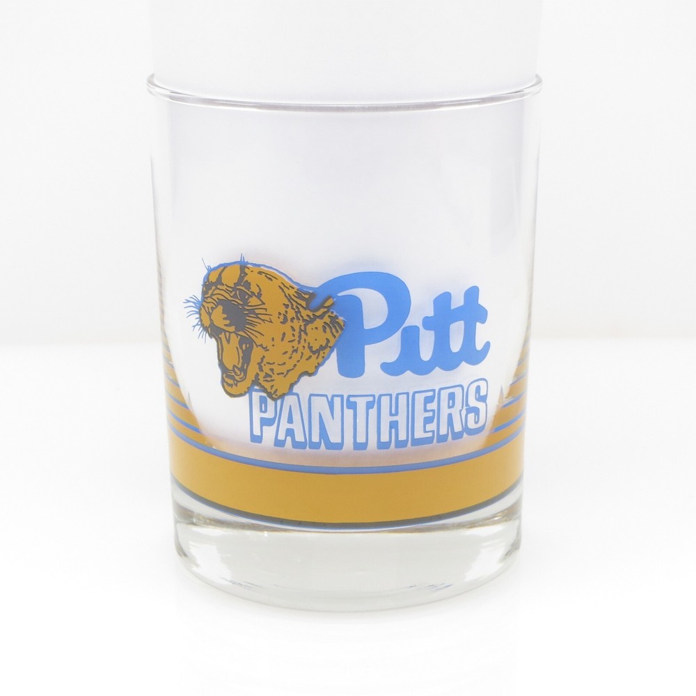 Pitt Panthers Vintage 1989 Getty 10 years of Big East Basketball 10oz Glass