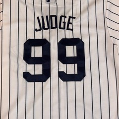 Majestic NY Yankees Aaron Judge 99 Jersey Womens Small S White Pinstripe Coolbas
