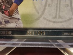 2016 Topps Museum Collection Archival Auto #257/299 Alex Colome #AA-AC Auto