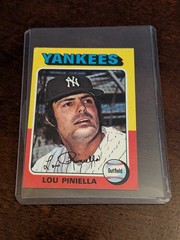 1975 Topps Mini Baseball Lou Piniella #217