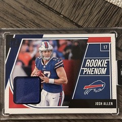 2018 Panini Donruss – Rookie Phenom Jerseys Josh Allen #4 (MEM, RC)