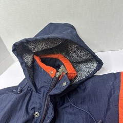 Vintage Syracuse Starter Hooded Jacket Full-zip XL Blue Orange White
