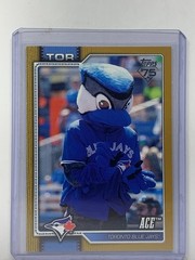 2026 Topps Series 1 – Mascots Toronto Blue Jays #M-28 Gold Foil /50