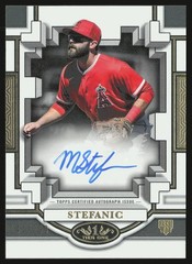 2023 Topps Tier One #BOA-MST1 Michael Stefanic Break Out Autographs /299 AU,RC