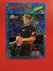 2026 Topps Heritage #182 Kyle Teal RC Rookie Chrome Light Blue Sparkle