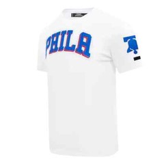 Pro Standard – NBA Philadelphia 76ers Classic Chenille Men’s Tee – White