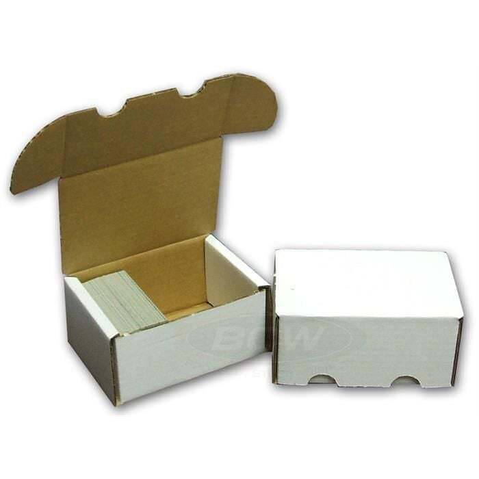 3 BCW 300 Count Card Storage Boxes