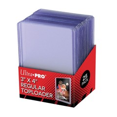 Ultra PRO 3″ x 4″ Regular Toploader – 50 Toploaders – Pokemon, Magic, Sports