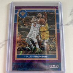 2024-25 NBA Hoops Jalen Brunson – Knicks /110 #186