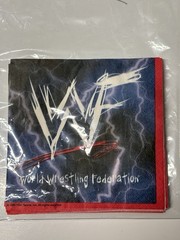 Vintage WWF Wrestling Federation 8 Count Beverage Napkins 1999 Logo Party