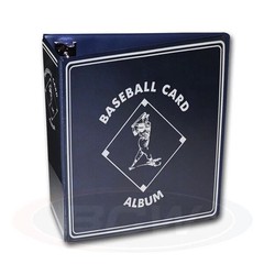 Lot of 4 BCW Blue Baseball Card Collection 3″ D-Ring Albums binders books