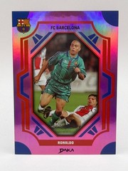 2025-26 DAKA FC Ronaldo Barcelona Pink Foil Parallel Card 20/75 #FCB-23-B Legend