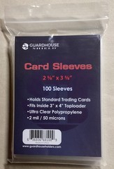 100 Guardhouse Soft Trading Penny Card Sleeves for TCG, bcw Baseball, Football