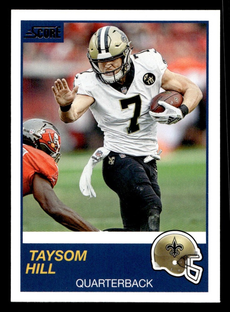 Panini – Taysom Hill Football card New Orleans Saints Raw Trading Card