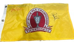 CHI-CHI RODRIGUEZ AUTOGRAPHED GOLF FLAG Also JIM THORPE